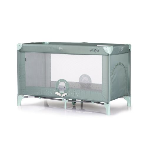 Chipolino Capri fix utazóágy - Hippo green