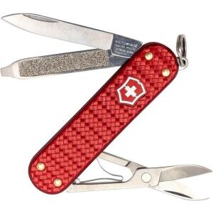 Victorinox Classic SD Precious Alox Multiszerszám Zsebkés - Piros