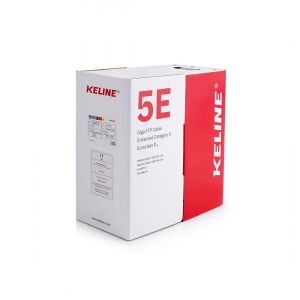 KE-Line F/UTP Cat5e UTP Fali Kábel 305m - Szürke 146032391 - Keline