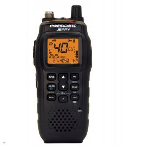 Stabo 40100 President Jerry Walkie Talkie 10 km hatótávval - Fekete