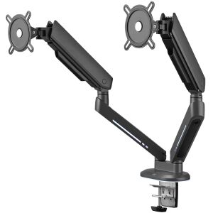 One for All DM8210 17"-45" Monitor asztali tartó kar - Fekete (2 kijelző) 146032579 - One For All