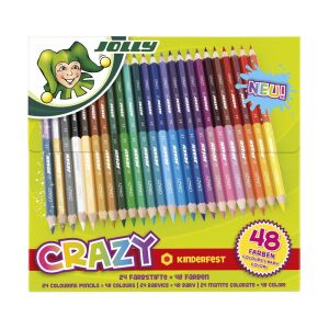 Jolly Superstick Crazy Kétvégű színesceruza készlet (24 db / csomag) 146032766 - Jolly