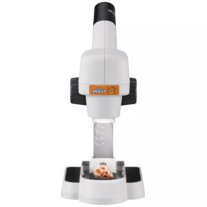 DieMaus 9810301 Incident fény Mikroszkóp gyerekeknek 20x nagyítás nagyítással