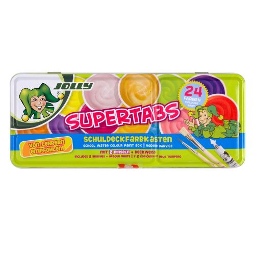 Jolly Supertabs 24 színű vízfesték készlet 146033465