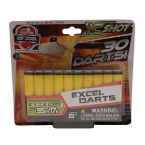 Set, Zuru, X-Shot Excel Dual, Darts, For Boys, 8+ years, 24 pcs
