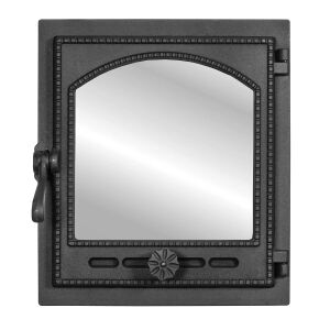 Kályhaajtó K 403, 310*410 mm, Öntöttvas, Ellenállás 700-950℃, Forgó útás 146035364 - Аксесоари за камини и печки