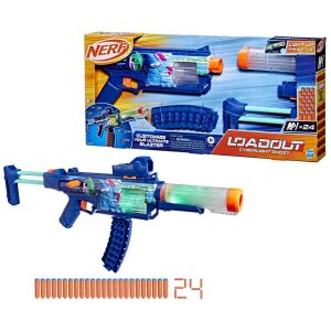 Nerf Loadout Cyberlight Ghost Blaster, 24 lövedékes 146036060 - Nerf