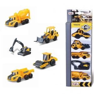 5 darabos Volvo építőipari gép készlet