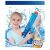 4 darabos Macvi® gyermek vízipisztoly készlet, 2 x 300 ml + 2 x 550 ml, ellenálló műanyag, könnyen tölthető, kék/fehér, 6 éves kortól használható. 146037237