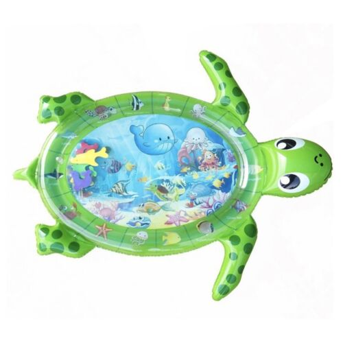 Macvi® felfújható vízi matrac babáknak 3-12 hónapos korig, BPA-mentes PVC, zöld színű 146037488