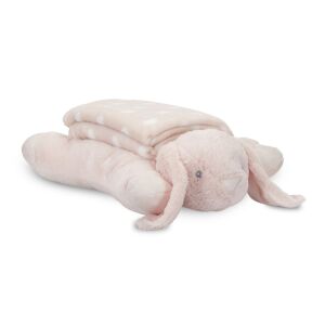 Lorelli Poffy Duo takaró 75x90 cm párnával 45x30 cm - Peach Bunny 146042439 - Babatakaró