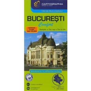 Bukarest Laminált térkép 1:26 000 45488597 