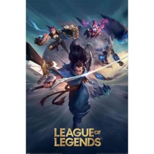 LEAGUE OF LEGENDS (KEYART) MAXI poszter 146049901 - Pyramid