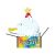 EUGY Cottonball Macska 3D Puzzle Party Pack Deluxe