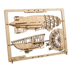 UGEARS Zeppelin 2.5D puzzle 146050102 - 3D puzzle
