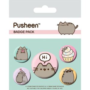 PUSHEEN (PUSHEEN SAYS HI) kitűző szett 146050301 - Pyramid