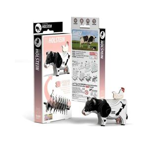 EUGY Holstein-fríz tehén 3D puzzle 146050771 - Puzzle & Kirakó