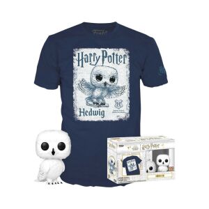 Funko Pop! &amp; Tee: Harry Potter - Hedwig figura és póló (XL) 146050830 - Funko