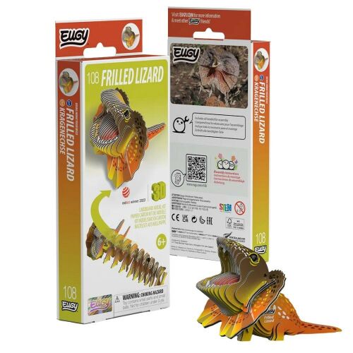 EUGY Galléros gyík 3D puzzle 146050850