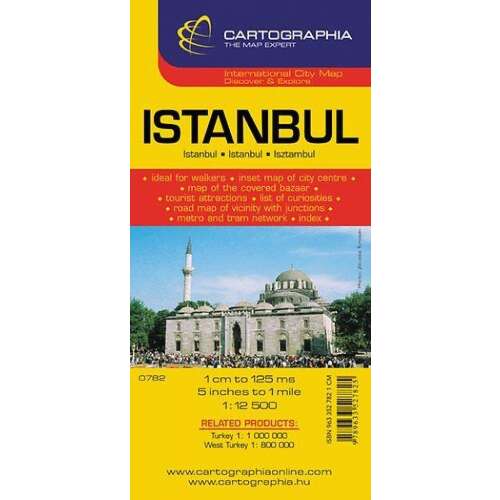 Istanbul City Map 1:12 500 45492990