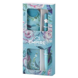 Golyóstoll Burgeon kék 1,0 mm kék tintával, eco bőr tokkal 146052004 - Toll & Ceruza