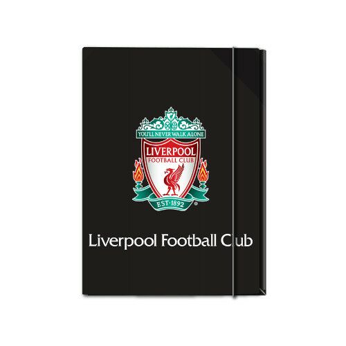 Liverpool FC A4 Karton Gumis Mappa - Dokumentumok rendezése stílusosan - Gumis mappa