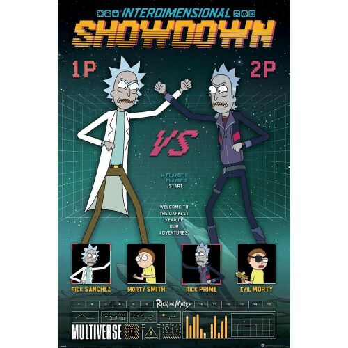 Rick and Morty (SHOWDOWN) maxi poszter