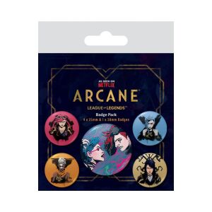 Pyramid ARCANE (CHARACTERS) kitűző szett 146052712 - Pyramid