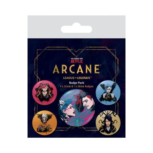 Pyramid ARCANE (CHARACTERS) kitűző szett 146052712