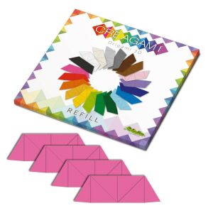 Creagami utántöltő , 3D origami készlethez, ciklámen 146052788 - Játék