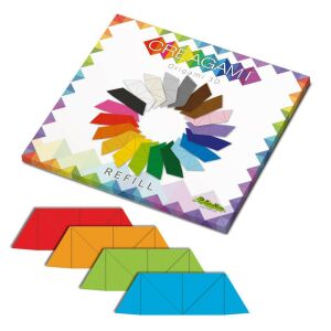 Creagami utántöltő , 3D origami készlethez, többszínű, zsírkréták 146052807 - Játék
