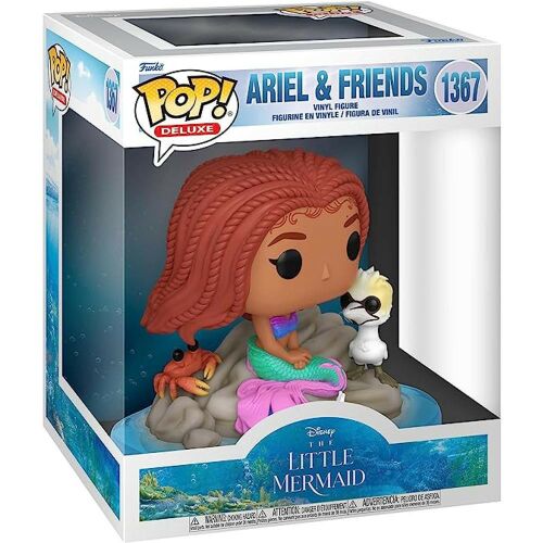 Funko POP! Deluxe: The Little Mermaid (2023) - Ariel &amp; Friends figura #1367 146053004