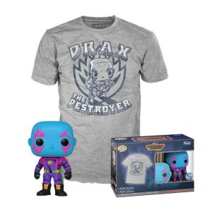 Funko POP!&amp;Tee: Marvel Guardians of the Galaxy 3 - Drax figura és póló (XL) 146053132 - Funko