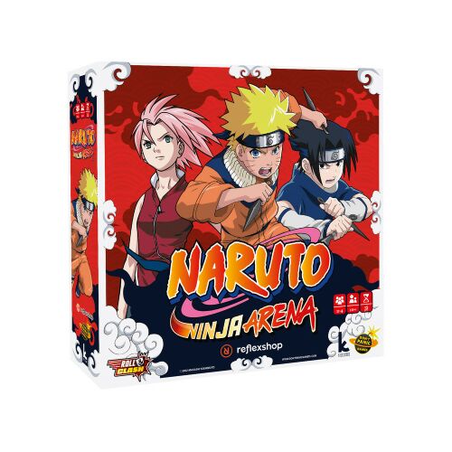 Naruto Ninja Arena társasjáték doboz 