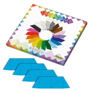 Creagami utántöltő , 3D origami készlethez, kék 146053232 - Játék