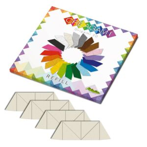 Creagami utántöltő 3D origami készlethez, csontszín 146053304 - Játék