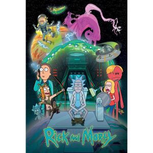 Rick and Morty (TOILET ADVENTURE) maxi poszter 146053878 - Pyramid
