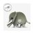 EUGY Elefánt 3D puzzle 146054059