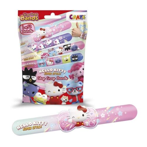 Craze SLAP SNAP BANDS - Hello Kitty 146054172