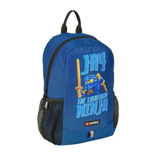 Hátizsák, közepes, LEGO "Ninjago Jay", kék-mintás 146054191