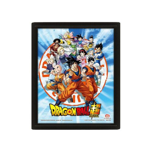 Dragon Ball SUPER (GOKU AND THE Z FIGHTERS) keretezett poszter 146054391