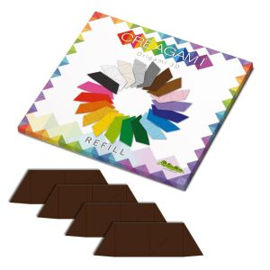 Creagami utántöltő 3D origami készlethez, barna 146054993 - Játék