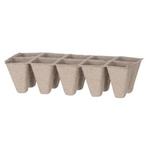 Palántázó pohár négyzet P1110 2x5 sor 3db 146058962 - Palántanevelő tálca