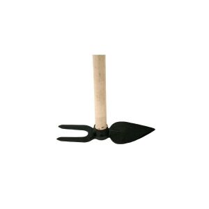 Kovácsoltvas villás-kapa 300g 120cm fa nyéllel 146059023 - Saraboló