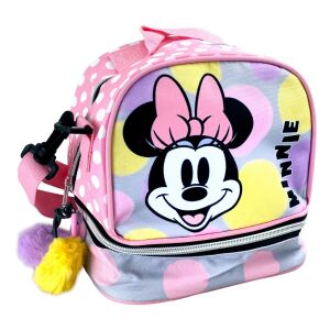 Disney Minnie Pretty in Pink thermo uzsonnás táska 21 cm 146059728 - Uzsonnás táska