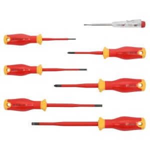 YATO Csavarhúzó készlet 7 részes 1000 V-ig szigetelt vékony kialakítás