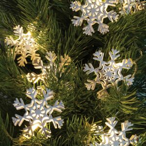 LED-es hókristály fényfüzér, fém 146061788 - Home