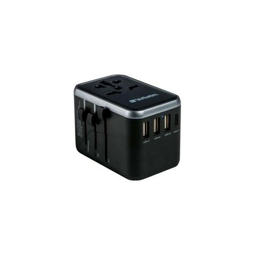 Verbatim UTAZÓ ADAPTER, UNIVERZÁLIS, USB-A(QC 3.0)/USB-C(PD61W)2XUSB 49546 146061832