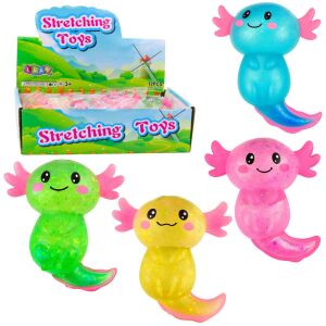 Anti-stressz axolotl squishy gyerekeknek, vegyes színben