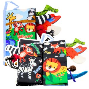 Puha oktatókönyv Susogó állatok babáknak